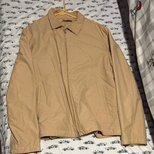 Sisley Men's Beige Lightweight Jacket